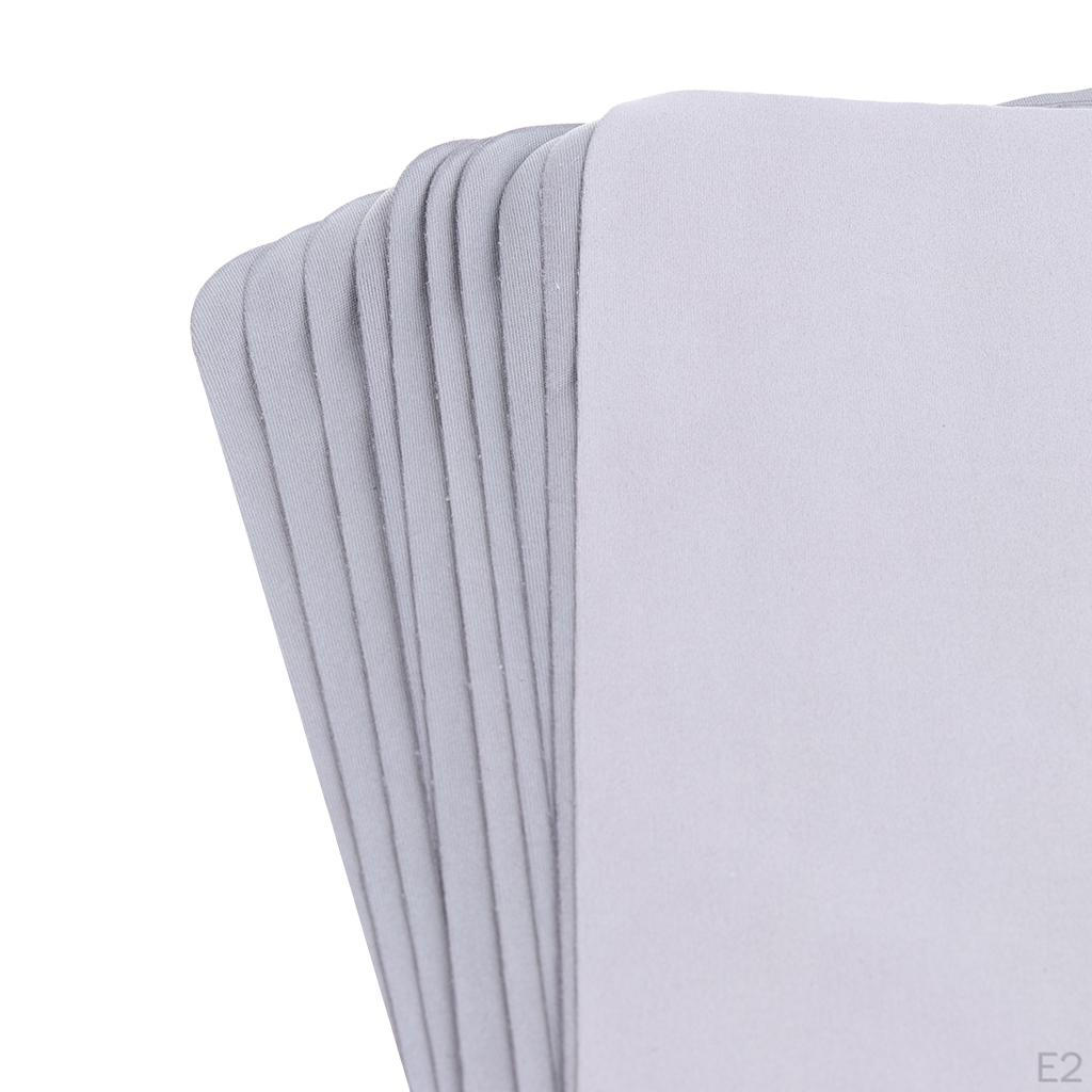 10 Pieces Glasses Cleaning Cloth, Microfiber Cloth 15x18cm - for Glasses, Computer Screen