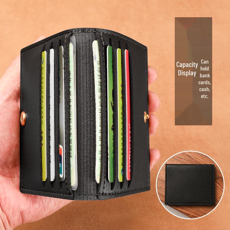 

Бестселлер Ультратонкий Минималистичный Кошелек-картхолдер для женщин и мужчин: Защита от размагничивания, Маленький и компактный для банковских/ID-карт и водительского удостоверения.