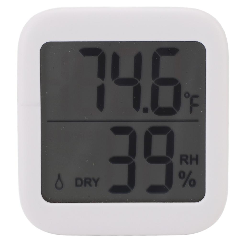 Digital Thermometer Hygrometer with Magnetic Tablestand LCD Display Indoor Temperature Humidity Meter for Home