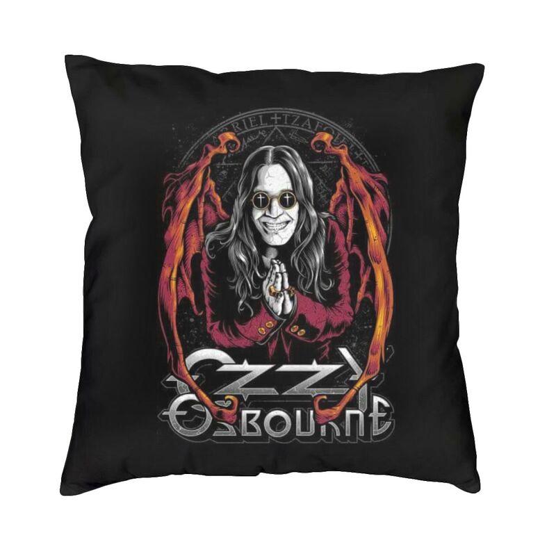 Luxury Ozzy Osbourne Throw Pillow Case Home Decorative British Heavy Metal Rock Music Singer Cushion Cover 45x45cm Pillowcover
