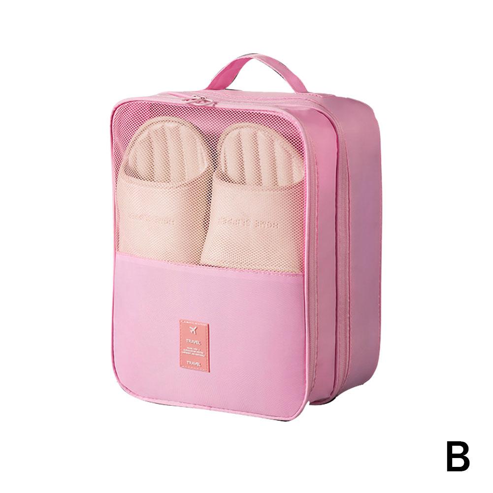 Reise-Schuhaufbewahrungstasche Großes Fassungsvermögen 3 Schichten Schuh-Organizer-Tasche Maschinenwaschbar Multifunktionelles Reisezubehör