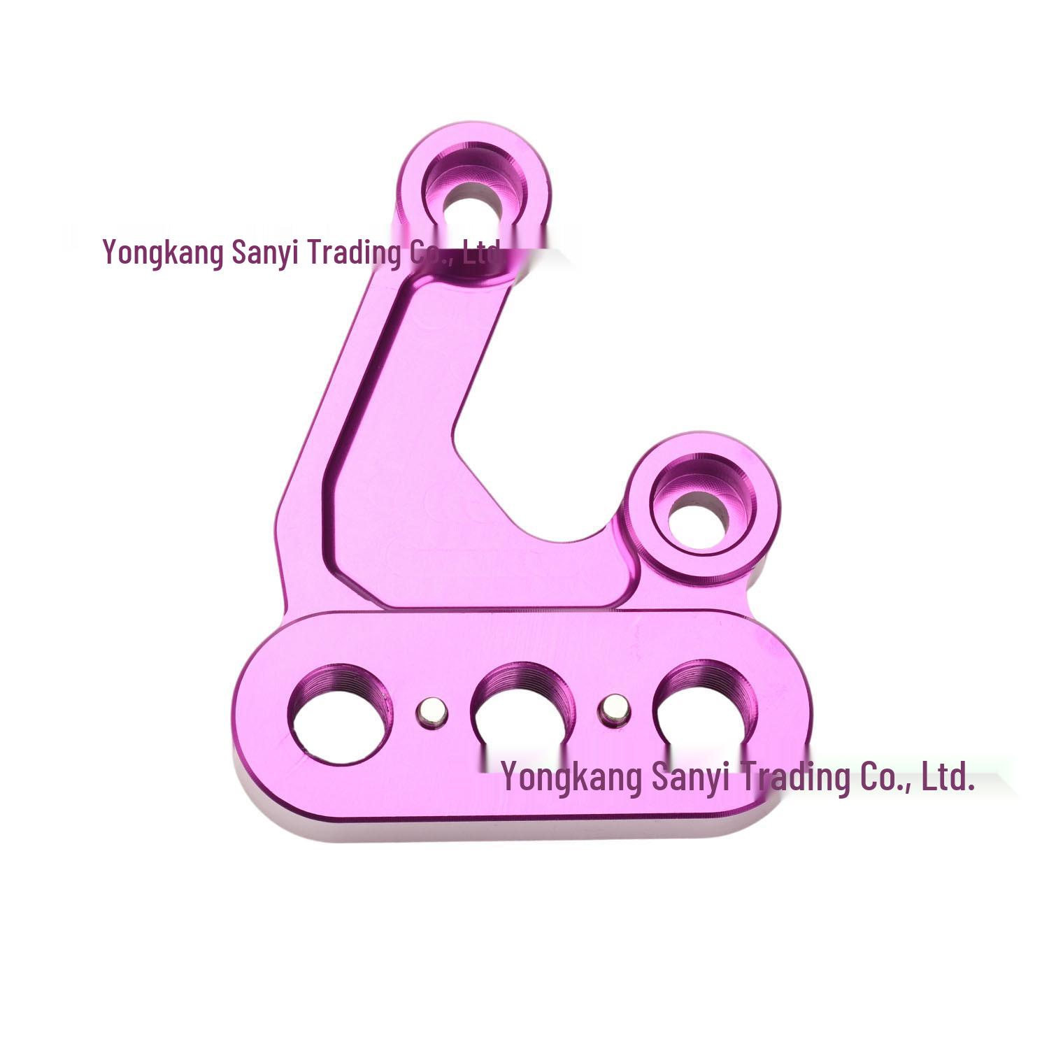 Light Bee CNC Aluminum Alloy Left & Right Pedal Connection Brackets for Electric Off-road Motorcycle Modification