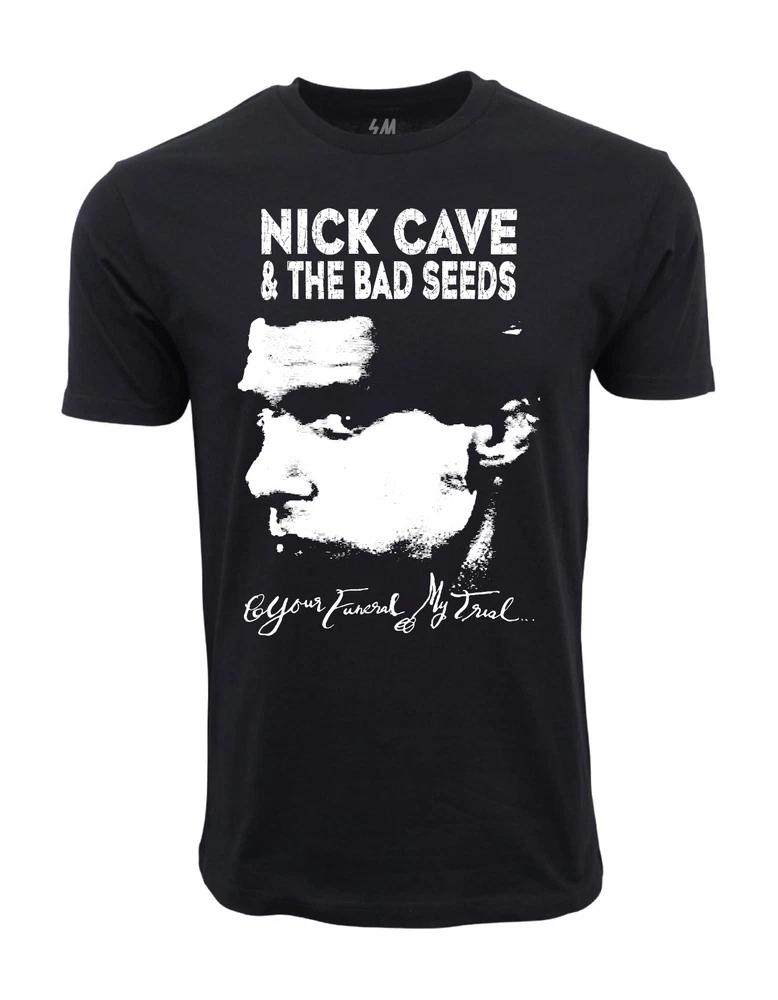 1986 Nick Your Funeral My Trial Black T Shirt S