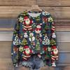Women'S Christmas Sweater Cute Fun Christmas Sweater Fall And Winter Long Sleeve Knitted Sweater
