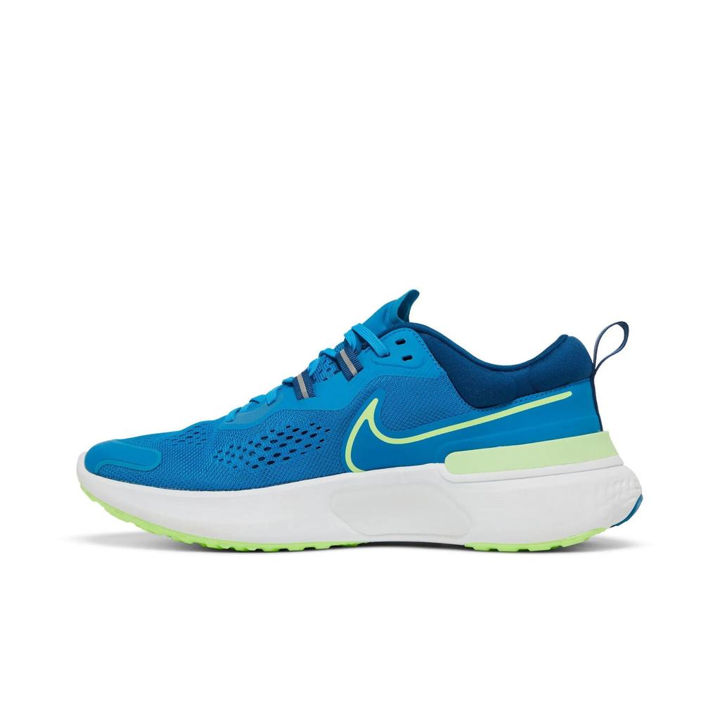 Nike React Miler 2 'Imperial Blue Lime Glow' (Unisex) Imperial Blue / Court Blue / White / Lime Glow Running Shoes CW7121 402