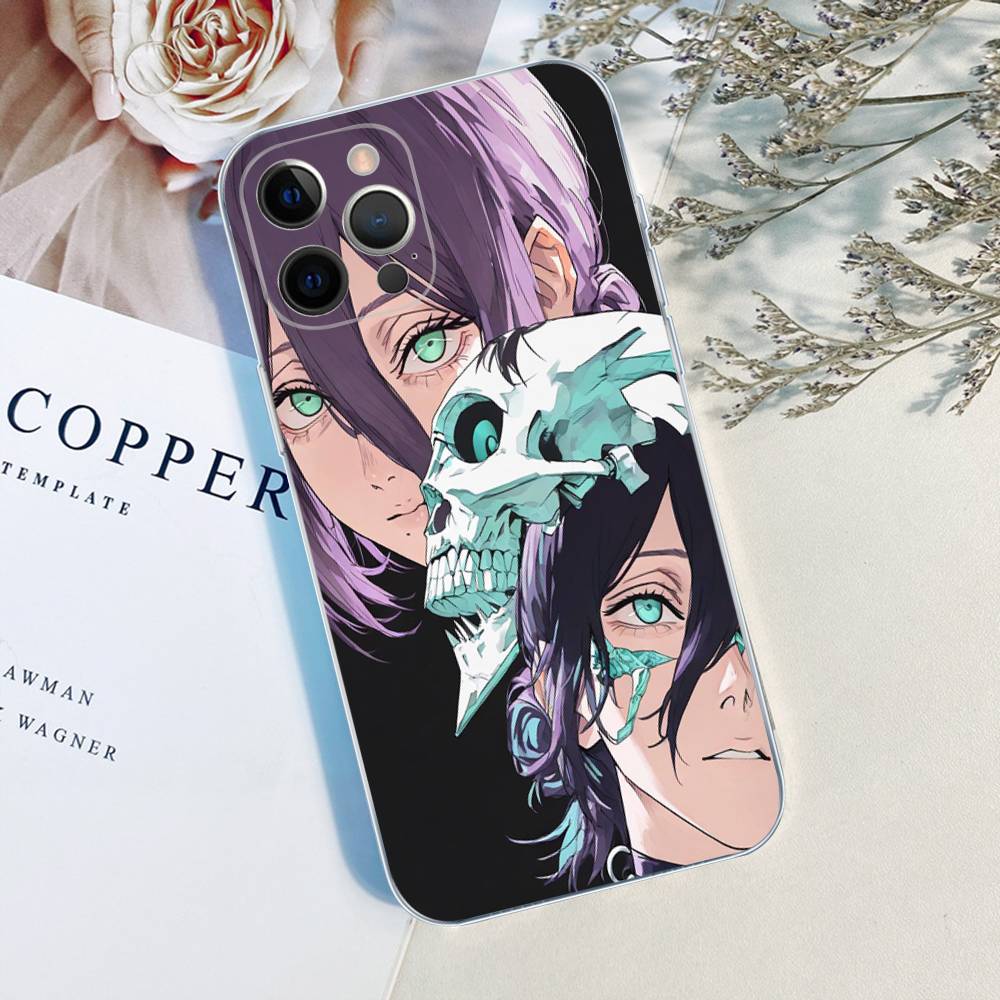 Chainsaw Man The Movie Reze Arc Phone Case For iPhone 17 16 15 14 13 11 12 Pro Max 16 Plus Transparent