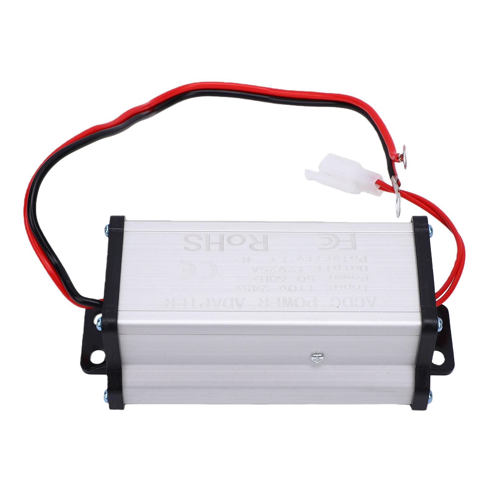 

12V Heater Power Supply Adapter Metal Parking Heater Power Converter Adapter EU Plug 220V
