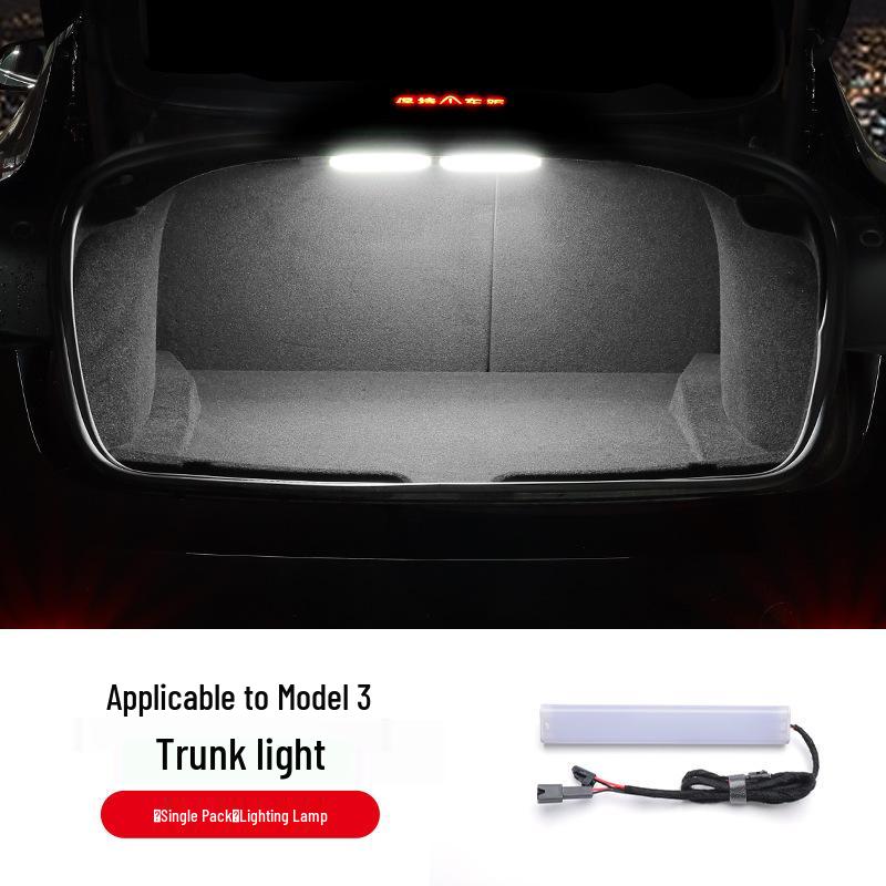 LED Trunk Light for Tesla Model 3 - Non-destructive Installation