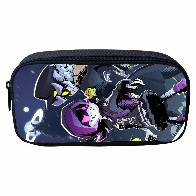 Murder Drones Cartoon Pencil Case for Kids - Stylish Storage Stationery Box