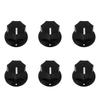 3Pcs Bass Knobs Guitar Knobs Potentiometer Jazzes Bass Knob Concentric Knob Bass Effect Button Knob Control Turning Knob