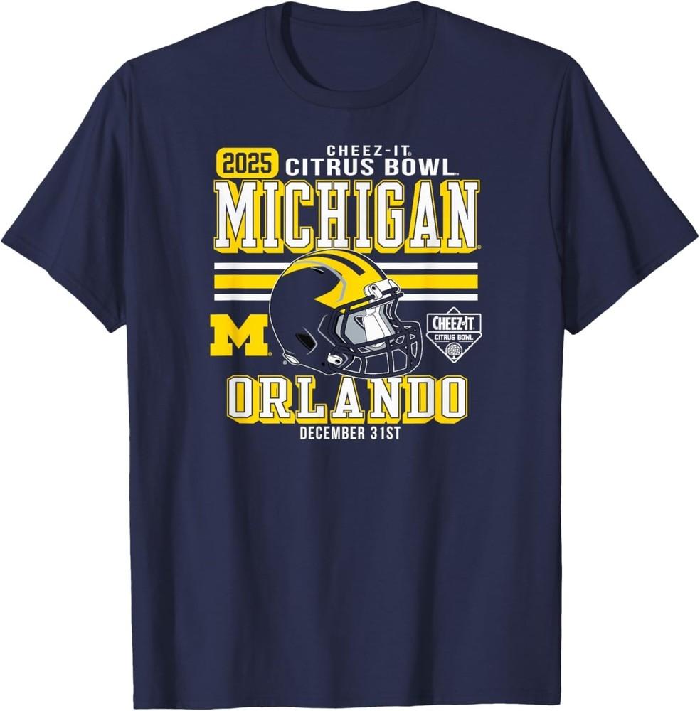 Michigan Wolverines Citrus Bowl 2025 Officially Licensed TShirt Unisex T-Shirt M