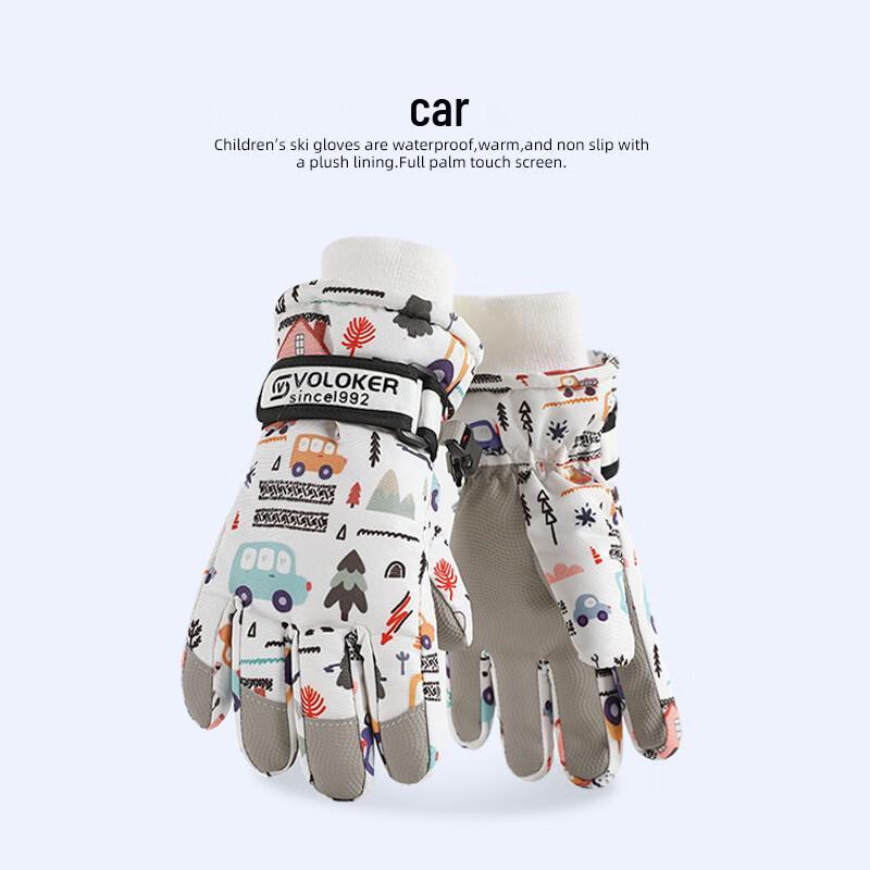 Kids Waterproof & Warm Winter Ski Gloves