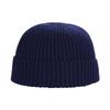 Bonnet  Hat Solid Color Women Skullcap Knitted Brimless Hat Korean Style Beanie Hats Men Docker Cap