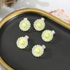 AWAYTR 5Pcs/Set Sweet Plumeria Hairpin Hair Clips For Kids Girls Flower Hairpins Mini Hair Clips Duckbill Clip Hair Accessories