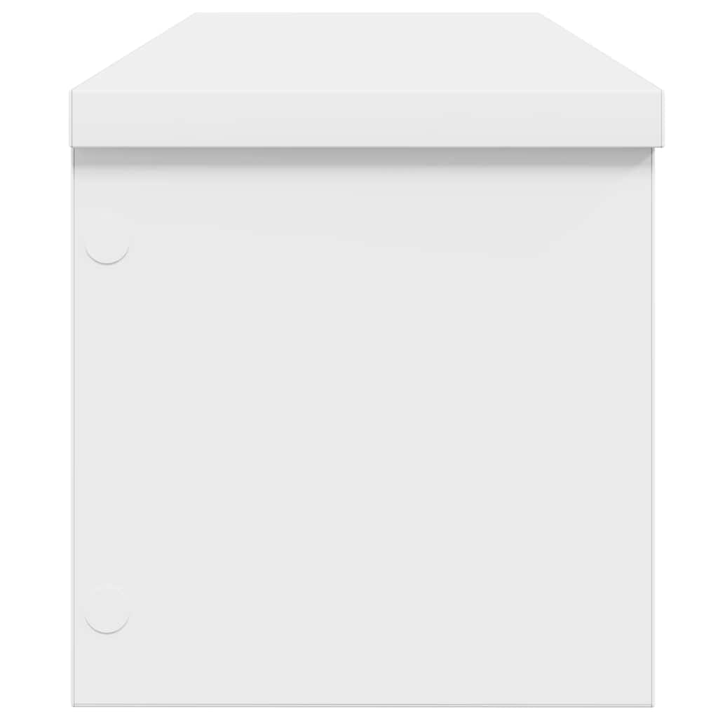 Vidaxl Scaffale da Cucina Pieghevole, Bianco, 60X15X16 Cm