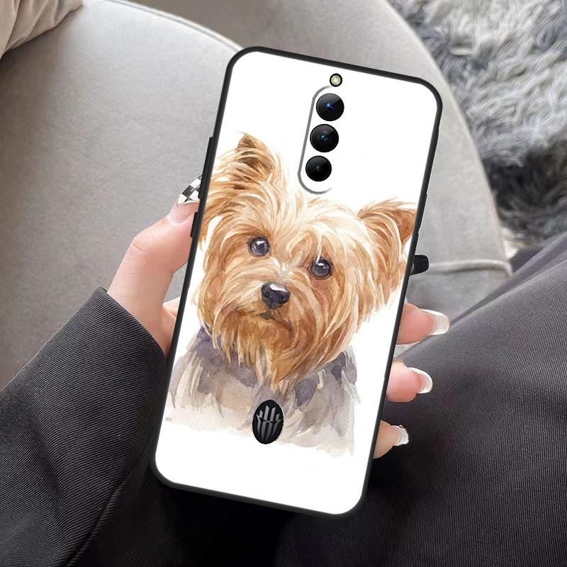Yorkshire Terrier Dog Puppy Case For ZTE Nubia Red Magic 10S 10 Air 8 8S 9 9S 11 Pro Plus 5G 6R 7 6 7S 6S Pro Back Cover