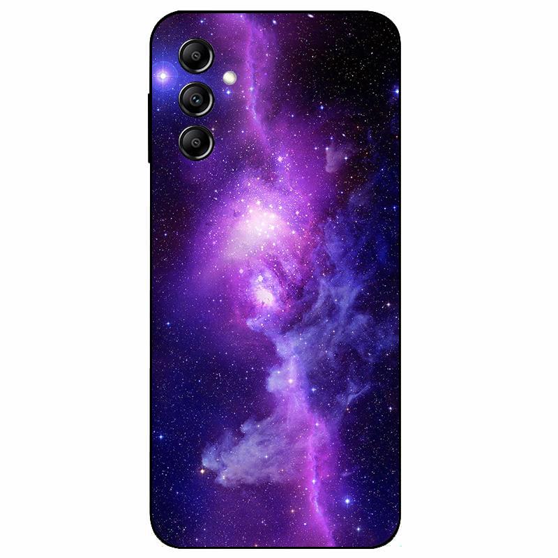 For Samsung A14 4G A 14 M14 5G Case Painted TPU Soft Silicone Black Funda for Samsung Galaxy A14 A145F Bumper GalaxyA14 M 14 Bag