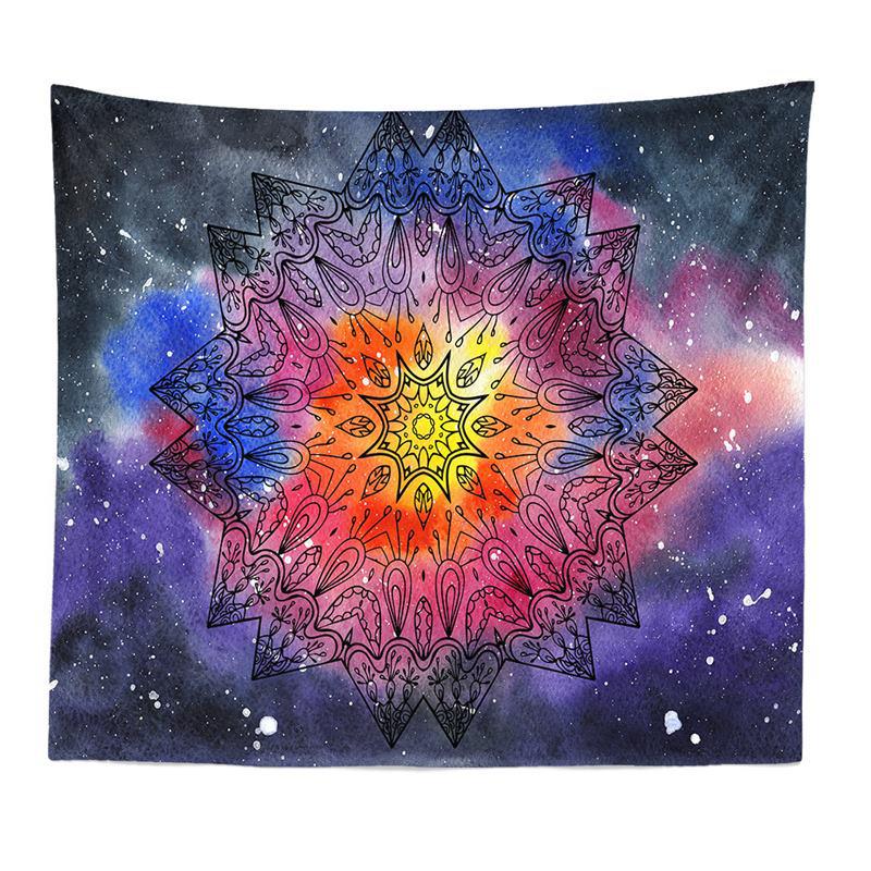 Bohemian Starry Sky Wall Hanging Tapestry for Home Decor and Sofa Backdrop