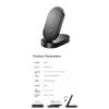 WS New Three-in-one Wireless Charger Charging Treasure Mobile Power Folding Wireless Charging 15W Gift Logo