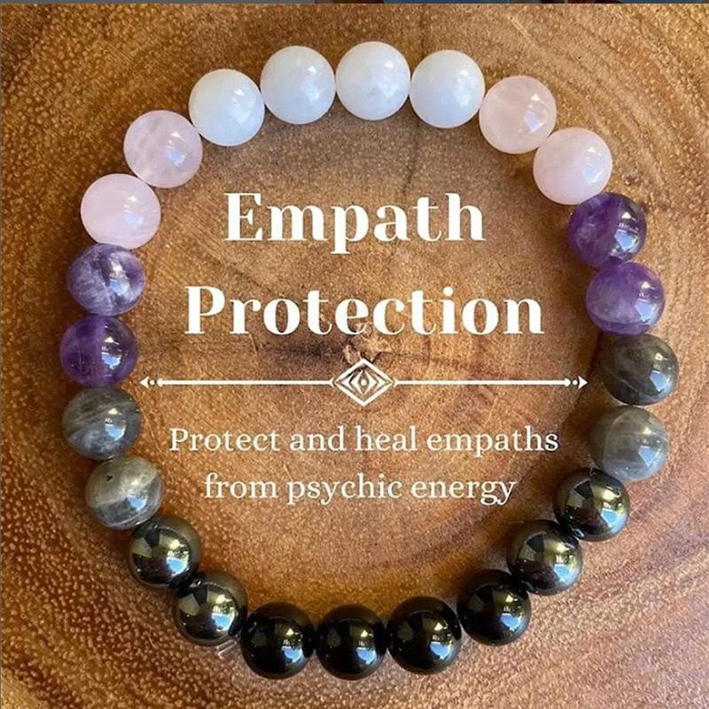 Exploding Natural 8mm Tiger Eye Crystal Green Dongling Elastic Bracelet