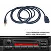 Auto AUX-Eingangskabel CD-Wechsler-Kabeladapter 3,5-mm-Klinkenstecker für aktualisierte BMW 3er-Serie E46 10-Pin AUX-Adapterkabel für Telefon MP3
