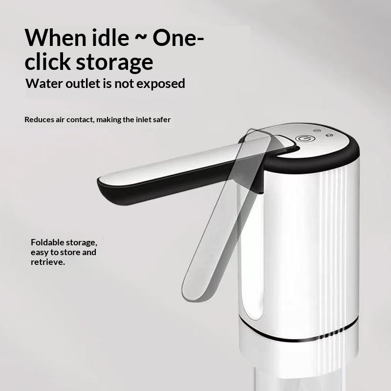 Water Dispenser Water Pump Electric Bottle Pump Mini Portable Water Pump Usb Foldable Household Automatic Water Dispenser