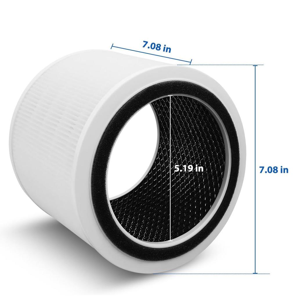 Core 200S Replacement Filter Compatible With LEVOIT Core 200S Smart WiFi Air Purifier, Part# Core 200S-RF