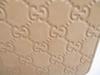 Authentic GUCCI Guccissima Beige Leather Mouse Pad #a767  Refurbished