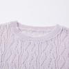 French Style Hollow Knit Two-Piece Dress Set