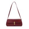 New Personalized Trendy Solid Color Fashionable Retro Underarm Portable Shoulder Bag Underarm Shoulder Women's Bag