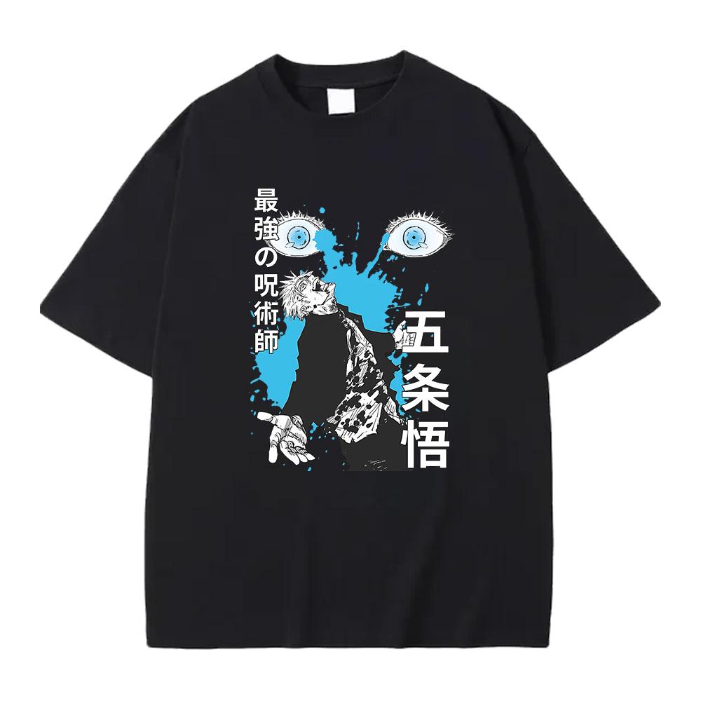 Japanes Unisexga Jujutsu Kaisen T Shirt Okkotsu Yuta Graphic Tshirt Unisex Unisex Cotton Clothing Short Sleeve Street Fashion Tees