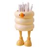 Pen Holder Cartoon Style Ice Cream Duck Shape Pen Organizer Large