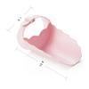 Kids Faucet Extender PP Versatile Toddler Hand Washing Water Tap Extension for Home Pink