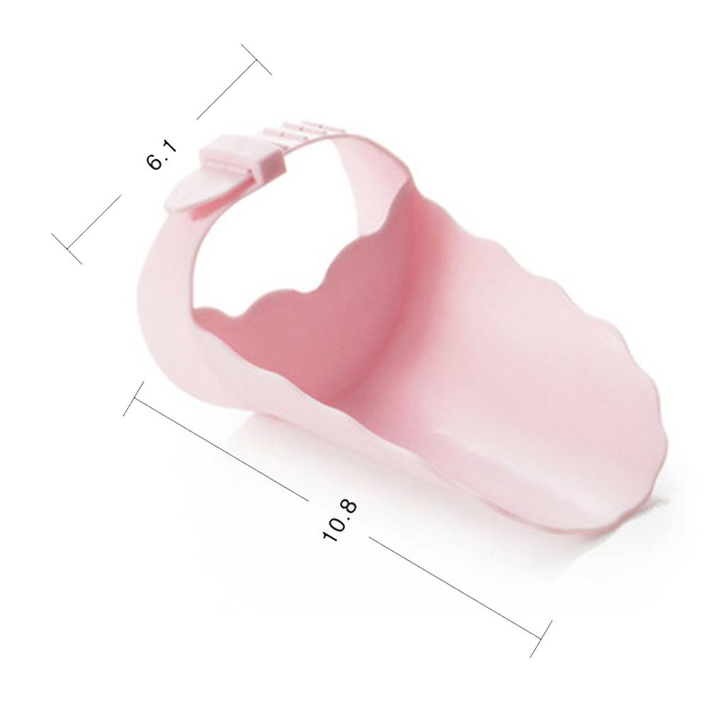 Kids Faucet Extender PP Versatile Toddler Hand Washing Water Tap Extension for Home Pink