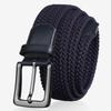 Men's Elastic Belt Canvas Casual Fashion Stretch Braided Working Belt High Quality Elastic for Pants Jeans Trouser Male Straps