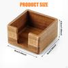 Sticky Note Holder Self Notepad Organizer Paper Clip Storage Box Dispenser for