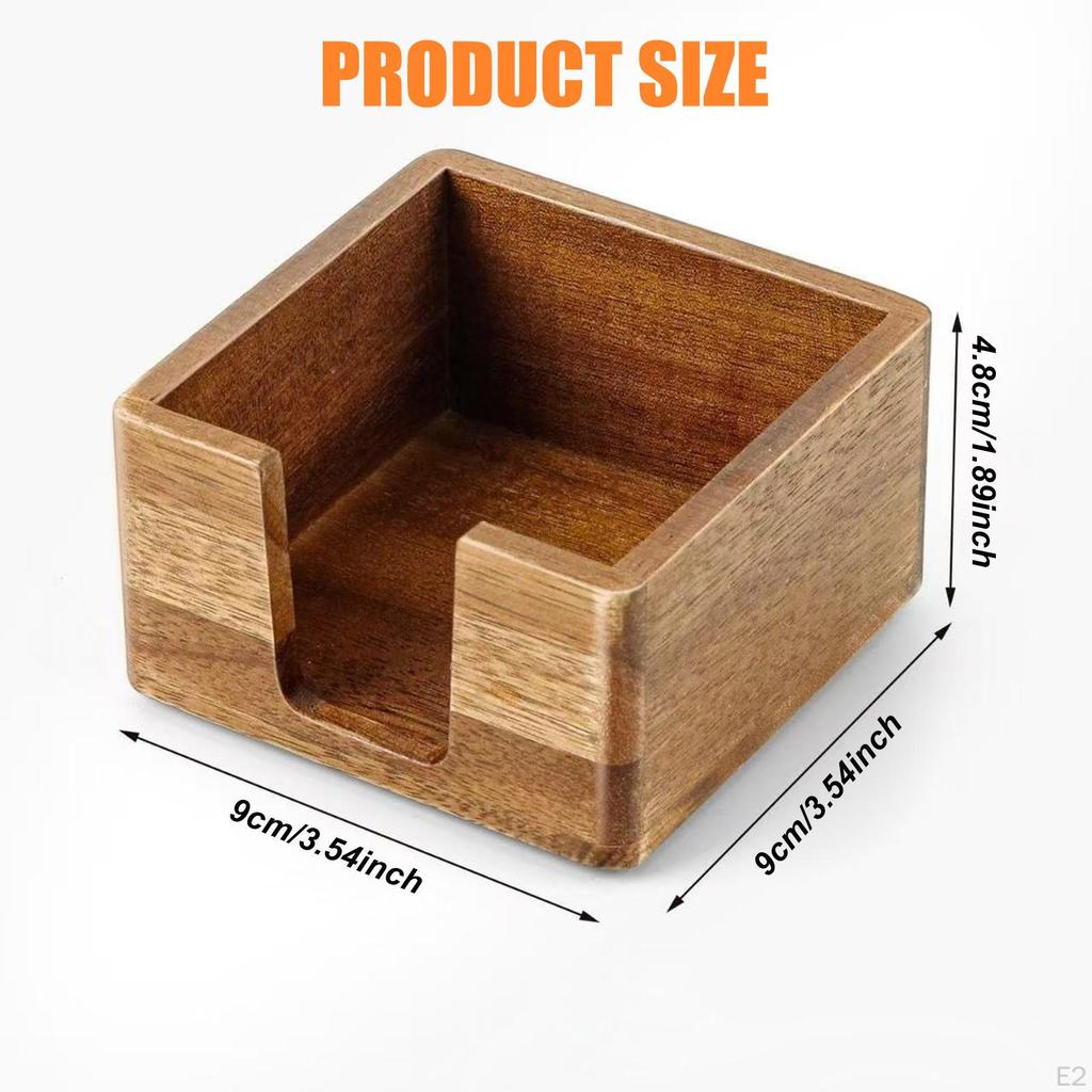 Sticky Note Holder Self Notepad Organizer Paper Clip Storage Box Dispenser for