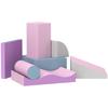 Foam Building Blocks for Children, Promotes Creativity, Faux Leather, 40x40x20 cm, Multicolor, 1-3 Years