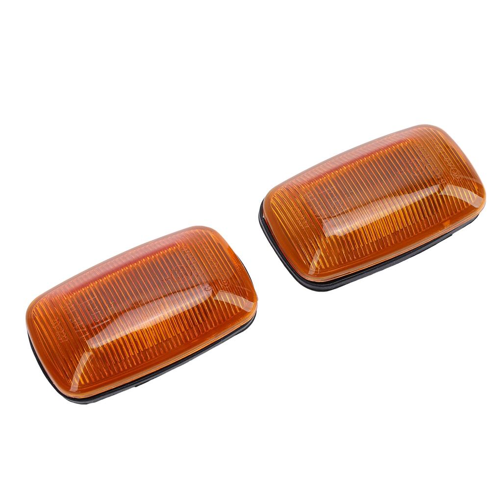 1 Pair LED Side Marker Signal Lights Cover 8173120191 Amber for 70 80 90 100 Series Camry Scepter SX