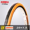 Kenda 20 Inch Folding Bicycle Tire Bike Outer Tire Durable Cycling Equipment Accessories for Bicycles 20 Inch Tire Size