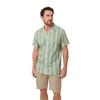 Saltwell Mens Striped Regular Casual Shirt
