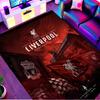 Liverpool F.C Print Rug, Washable Floor Carpet, For Entryway Dorm Laundry Room Office Study, Home Decor Birthday Christmas Gift