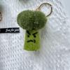 Creative Broccoli Pendant: Fresh Green Doll Bag Charm & Shoulder Bag Accessory GJ87