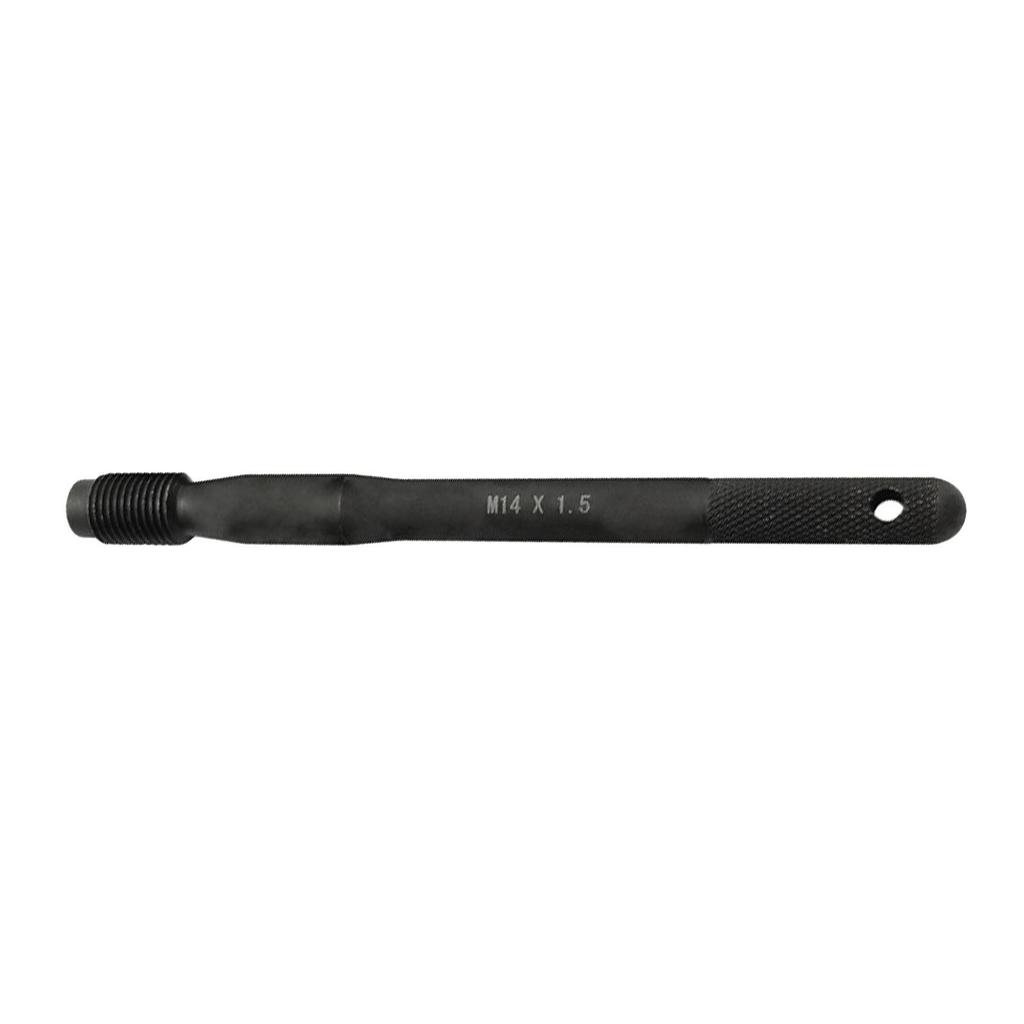 Black Steel Wheel Mounting Guide Bolt M14x1.25 Lug Stud Pilot Pin Automotive Mechanic Tool for Tire Hang and Wheel Cover