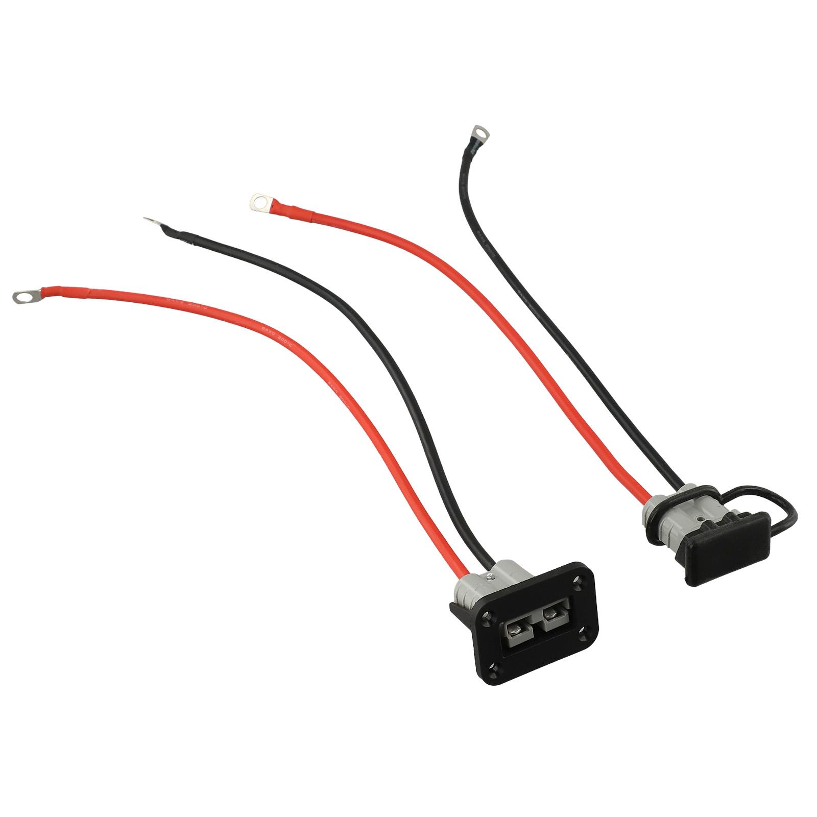 Разъем Жгута Проводов Кабеля 8AWG Разъем Жгута Проводов 8AWG Разъем 50A Силиконовая Оболочка Для Лебедок RV China Mainland