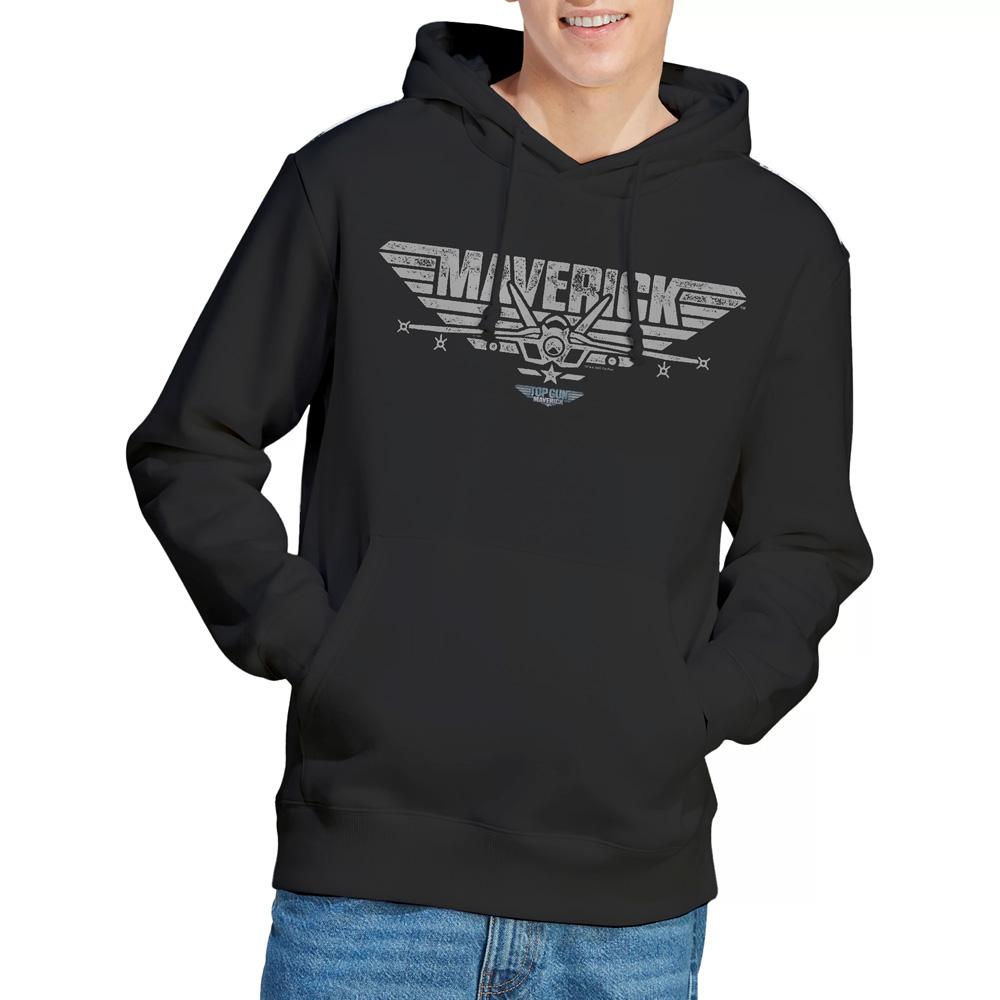 Top Gun: Maverick Mens Plane Logo Hoodie