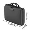 Document Organizer Waterproof and Fireproof Document Box with Lock Home Travel Strong Fireproof Safe Storage Box for Letter Size