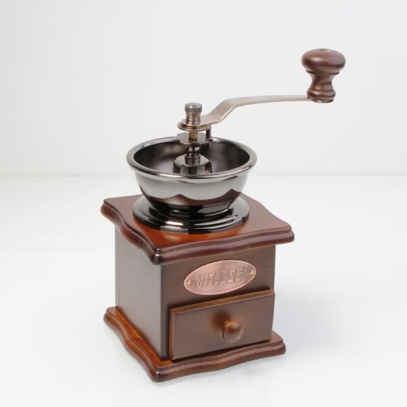 Shangqi Manual Solid Wood Coffee Grinder