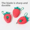 Cute Mini Fruit Shape Utility Knife Hanging Paper Cuttings Tool Art Knife Student Supplies Portable Multi-function Hand Knife