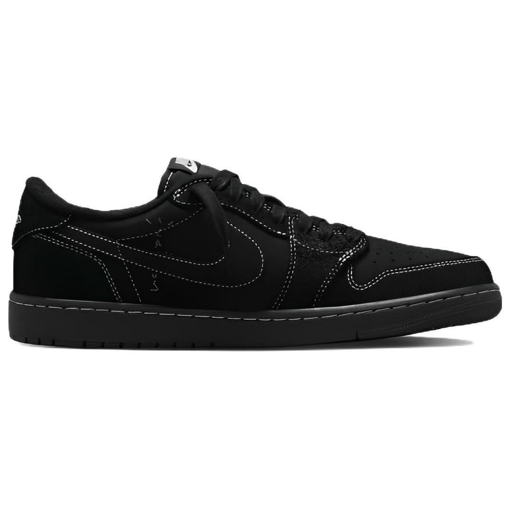 Travis Scott X Air Jordan 1 Retro Low OG SP Black Phantom Unisex Sneakers University-Red DM7866-001